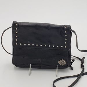 Harley Davidson Leather Crossbody Purse